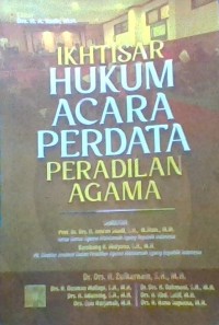 Image of Ikhtisar Hukum Acara Perdata